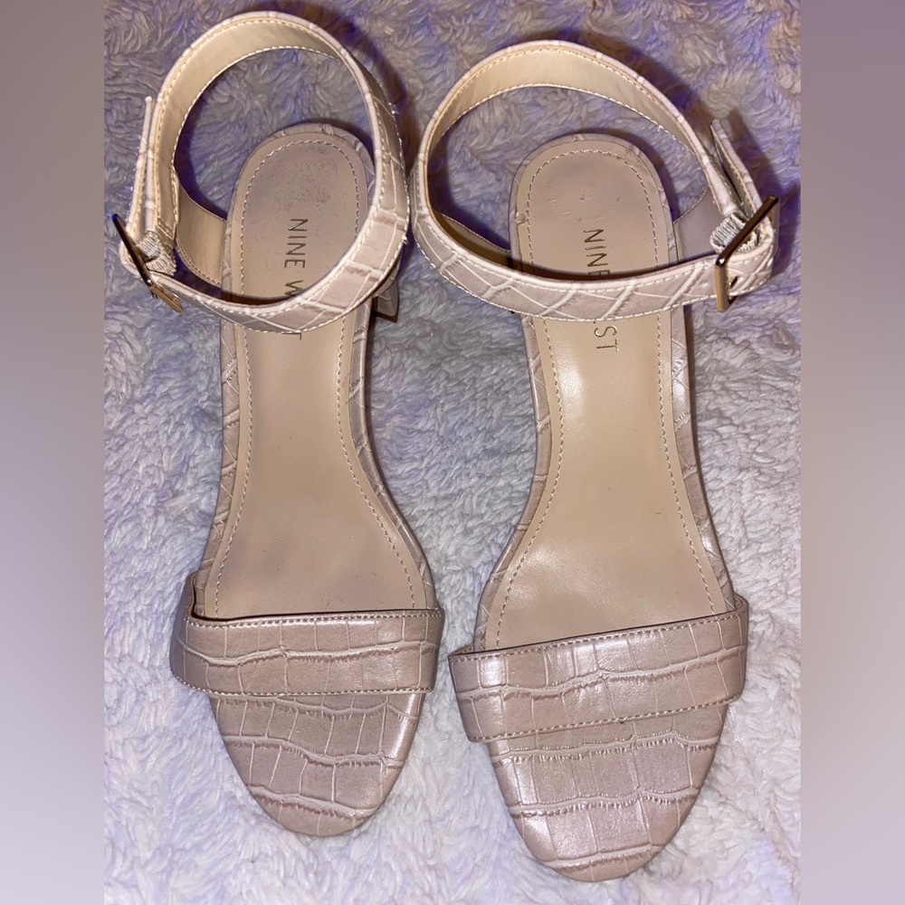 Nine West block heels